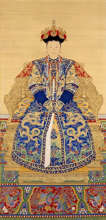 清孝惠章皇后朝服像(公共領域) 清孝惠章皇后朝服像(公共領域)