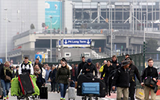 布鲁塞尔机场爆炸 目击者：简直就是战场
