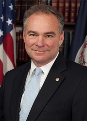 美国联邦参议员提姆‧凯恩(Tim Kaine)。(官方网站)