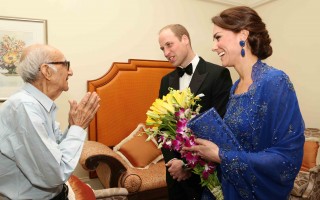 推特助力 印度93歲王室迷和威廉凱特見面