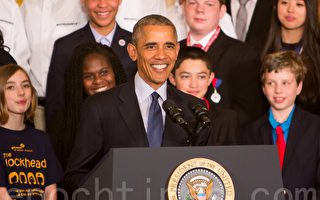奥巴马主持白宫科学展 华府华裔学生受邀