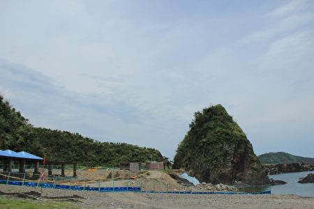 豆腐岬环境再造工程。(谢月琴/大纪元)