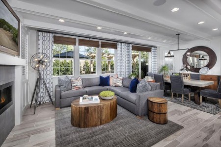 TRI Pointe Homes的樣板房,展示了最新設計。(商家提供)
