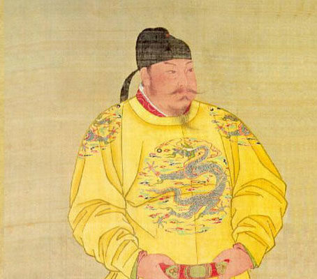 唐太宗画像，绢本设色，北京故宫南薰殿旧藏，现藏台北故宫博物院。（公共领域）