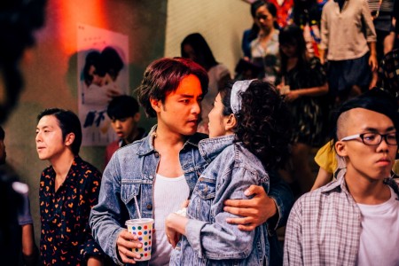 《滾石愛情故事》劇照,圖為明道與楊謹華。(公視提供)