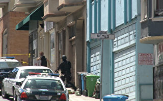 特警強攻 舊金山中國城持槍劫匪被制服