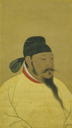 唐太宗半身像,北京故宫南薰殿旧藏,现藏台北故宫博物院。(公有领域)