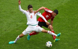 組圖：歐洲盃F組首輪  匈牙利2:0勝奧地利