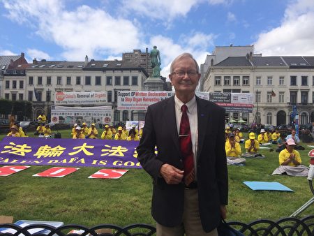來自愛沙尼亞歐洲議會議員圖恩‧克蘭先生,反活摘聲明發起人之一,也是2013年歐洲議會通過的關於反活摘緊急決議案的發起人之一。(啟心/大紀元)