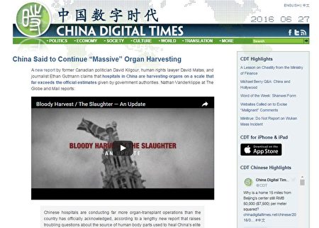 中国数字时代网站截图。
