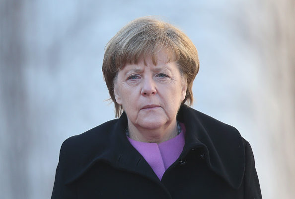 德国女总理默克尔周六展开访华之旅。(Sean Gallup/Getty Images)
