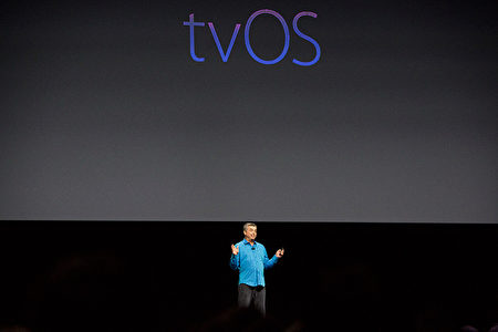 苹果tvOS 新增了单一登录功能。( Andrew Burton/Getty Images)