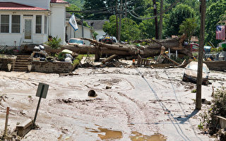 美国西维吉尼亚洪灾 百年来最严重已24死