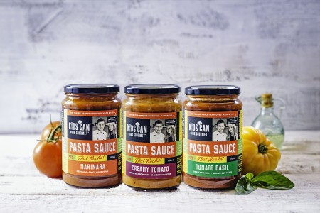 Skylar和Chloe创作的意大利面酱叫“Pasta sauce that rocks!”。(图片由Andrea Sinow提供)