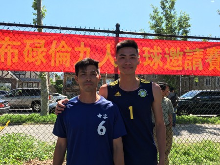 李颂光会长(左)和Gavin Li。