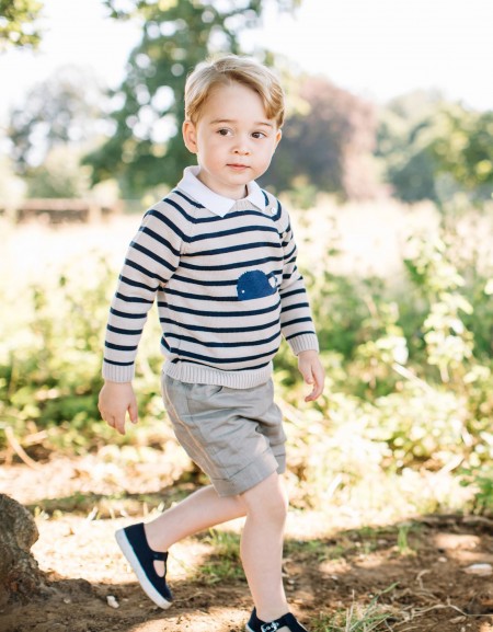 乔治王子3岁了。（图取自Matt Porteous脸书网站www.facebook.com/mattporteousphotos）