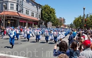 組圖：加州馬林縣獨立日遊行 天國樂團獲讚譽