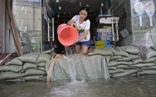 組圖：十張圖片看中國南方水災
