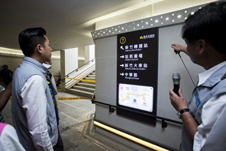 新竹市政府以“人本概念”规划火车站地下道。(新竹市府提供)