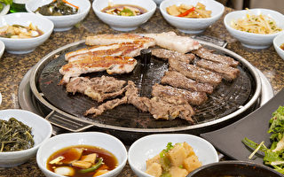 韓國烤肉Gaboja的脆皮五花肉