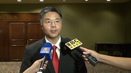 国会议员刘云平。(薛文/大纪元)