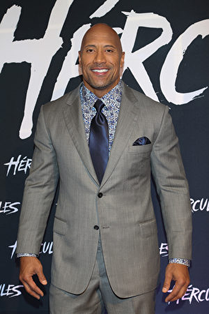 道恩‧强森(Dwayne Johnson)。 (Victor Chavez/Getty Images for Paramount Pictures International)