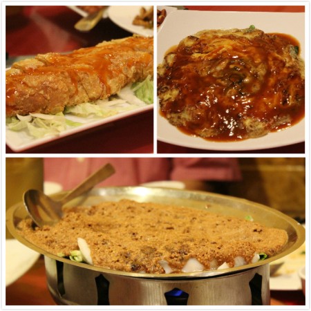 第四届台湾美食餐厅评选正在美加地区展开。7月29日,评选专家来到华盛顿DC地区,对当地台湾华侨经营的祥龙和顶鲜两家餐厅分别进行了评审。图为顶鲜餐厅菜肴。(何伊/大纪元)