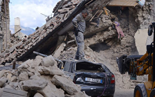 組圖：意大利強震 死亡人數逼近250人