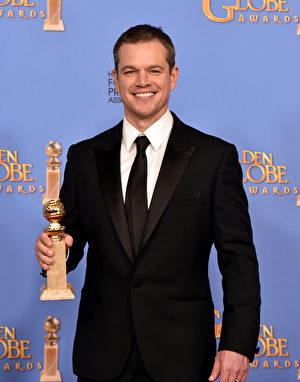 马特‧达蒙(Matt Damon)。(Kevin Winter/Getty Images)