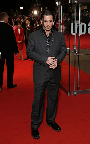 约翰尼‧德普(Johnny Depp)。 (John Phillips/Getty Images for BFI)