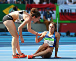 长跑女将摔出运动家精神 奥运奉上决赛门票