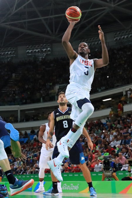 杜兰特。(Photo by Tom Pennington/Getty Images)