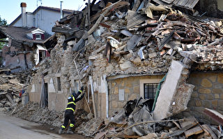 意大利强震酿267死 找到生还者希望渺茫