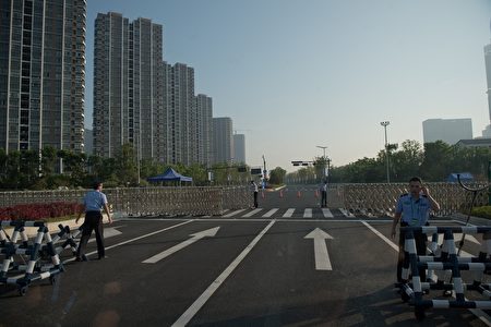 2016年9月2日，平日里忙忙碌碌、車水馬龍的浙江省省會杭州，儼然成了一座「空城」。(NICOLAS ASFOURI/AFP/Getty Images)