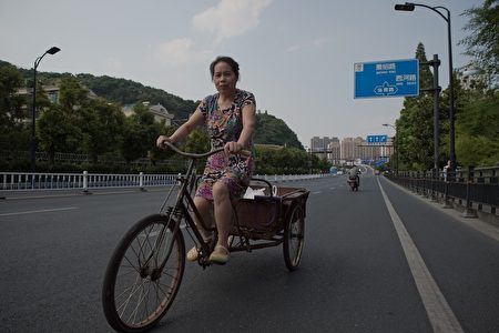 2016年9月2日，平日里忙忙碌碌、車水馬龍的浙江省省會杭州，儼然成了一座「空城」。(NICOLAS ASFOURI/AFP/Getty Images)