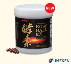 新一代Umeken酵素丸,汲取108种蔬菜、水果、药材、香草、谷物的精华。(Umeken提供)