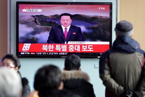专家认为，美国和其东北亚盟国有效遏止朝鲜的方法是追踪平壤采购核武设备和部件的渠道，并予以阻断。(Chung Sung-Jun/Getty Images)
