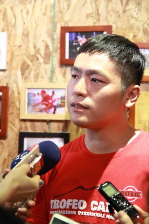 徐靖忠梦想成真,荣获CAPUTO世界杯STG亚洲组亚军。(许享富 /大纪元)