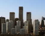 BEIJING, CHINA - APRIL 11: A general view of Beijing CBD on April 11, 2011 in Beijing, China. (Photo by Lintao Zhang/Getty Images)
