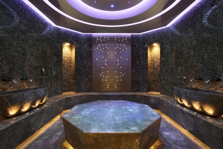 高卢埃克塞尔西奥酒店(Excelsior Hotel Gallia)水疗中心。(高卢埃克塞尔西奥酒店提供)
