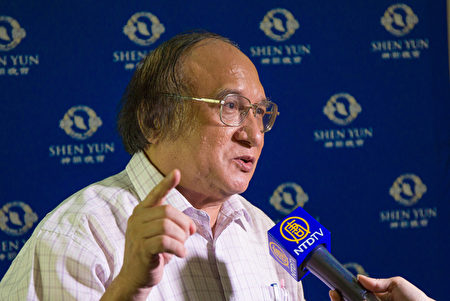優銓機器五金公司董事長方鄒壽生。(鄭順利∕大紀元)