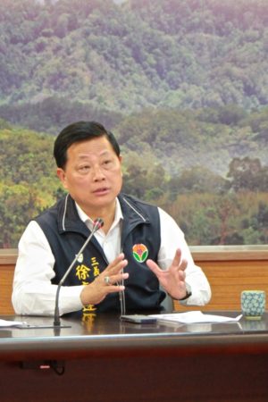 三义乡长徐文达。(许享富 /大纪元)