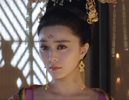 《王朝的女人》剧照,范冰冰再饰杨贵妃。(网络图片)
