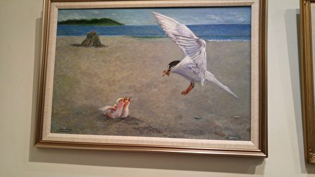 圖為葉憲年繪畫藝術作品。(邱晨/大紀元)