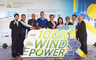 中市推再生能源   80公尺高風力發電機濱海啟動