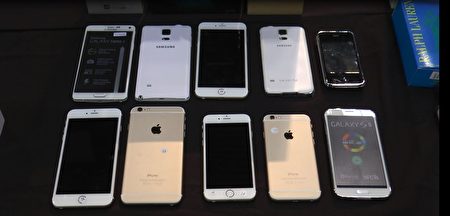 纽约海关查获的冒牌iPhone