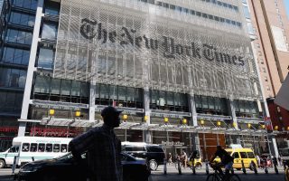 广告大幅下降 纽约时报部分撤出总部大楼