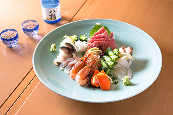 寿司田制作的日式和食。(Benjamin Chasteen/大纪元)