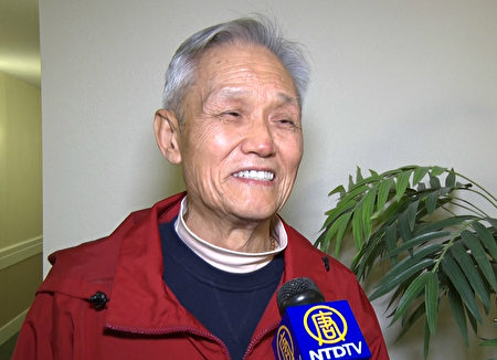 居民范先生对于这所公寓很满意,他认为这是蒙郡最好的老年公寓。(岳柯/大纪元)