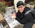 羅時豐睽違28年再訪芝加哥。(羅時豐經紀人提供)